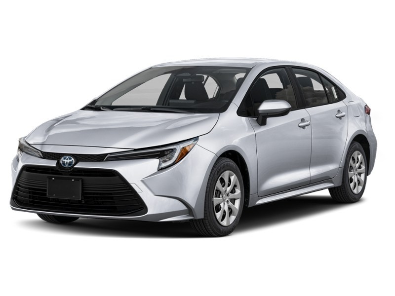 2025 Toyota Corolla Hybrid Hybrid LE CVT Classic Silver Metallic  Shot 1