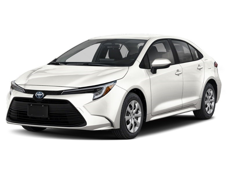 2026 Toyota Corolla Hybrid Hybrid LE CVT AWD White  Shot 1