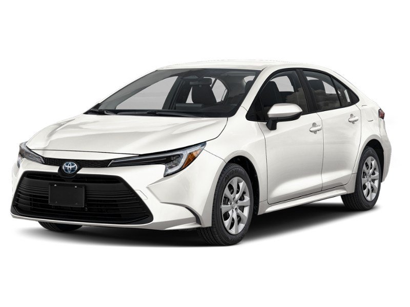 2026 Toyota Corolla Hybrid Hybrid LE CVT AWD White  Shot 1