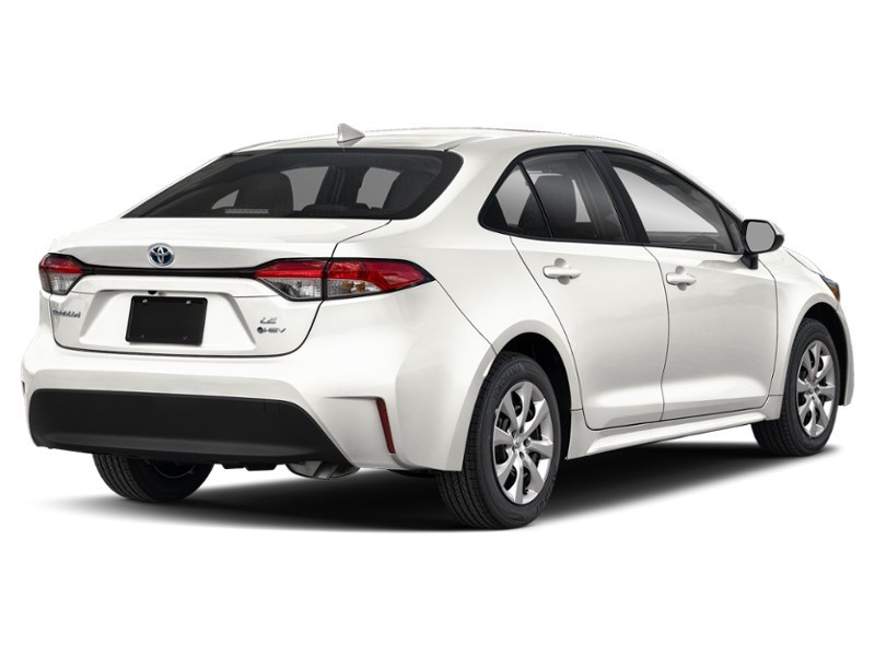 2026 Toyota Corolla Hybrid Hybrid LE CVT AWD White  Shot 2