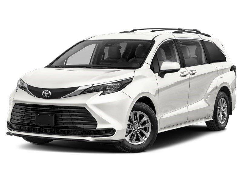 2025 Toyota Sienna LE 8-Passenger FWD White  Shot 1