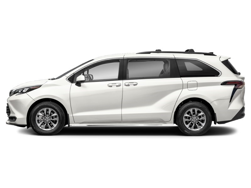 2026 Toyota Sienna LE 8-Passenger AWD White  Shot 3