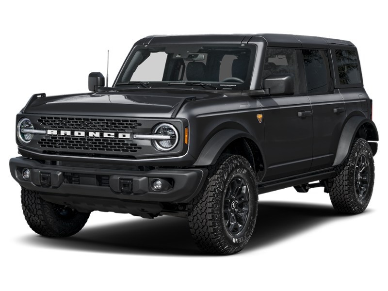 2026 Ford Bronco Badlands | 4X4 | 2.7L | LEATHER | HARD TOP |HD MOD Shadow Black  Shot 4