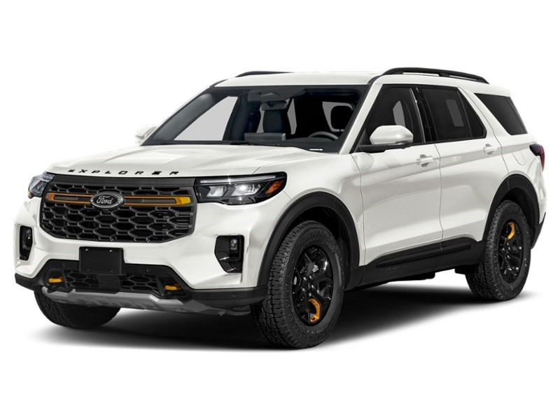 2026 Ford Explorer Tremor 4WD Star White Metallic Tri-Coat  Shot 4