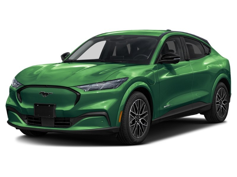 2026 Ford Mustang Mach-E Premium AWD Eruption Green Metallic  Shot 1