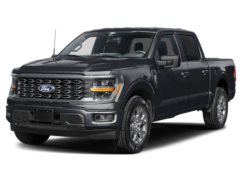 2026 Ford F-150 STX 4WD SuperCrew 5.5' Box Agate Black Metallic  Shot 1