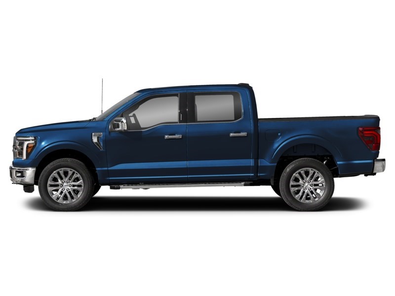 2026 Ford F-150 LARIAT | 4X4 | HYBRID | 501A | BLK PK | ROOF Antimatter Blue Metallic  Shot 3