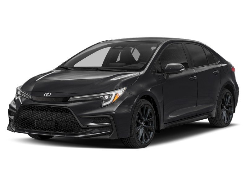 2026 Toyota Corolla SE CVT Midnight Black Metallic  Shot 4