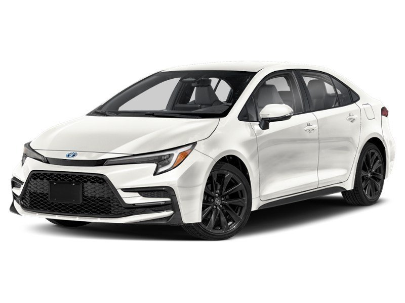 2026 Toyota Corolla Hybrid Hybrid SE CVT AWD White  Shot 4